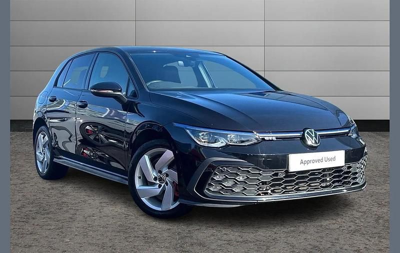 Used VW Golf VIII GTE 245 HP (180 kW) 2022 Black Hatchback