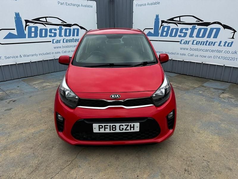 Used Kia Picanto 83 HP (61 kW) 2018 Red Hatchback