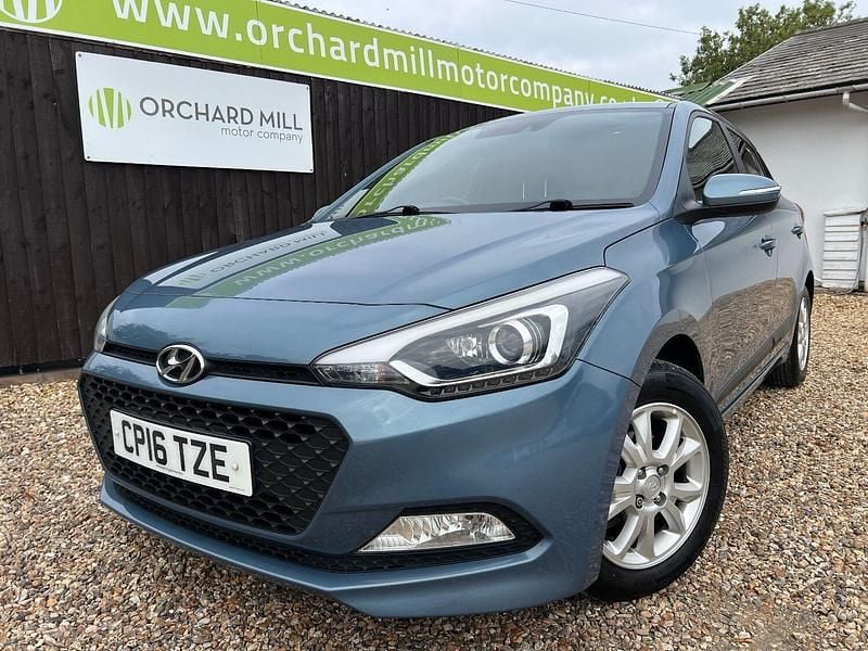 Blue Used 2016 Hyundai i20 GO! Hatchback | £6,495 (Fair price) - Image 1/4