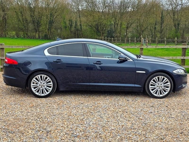 Used Jaguar XF Portfolio 2012 Blue Sedan