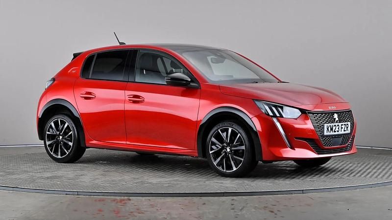 Red Used 2023 Peugeot 208 GT Hatchback | £13,498 (Fair price) - Image 1/3