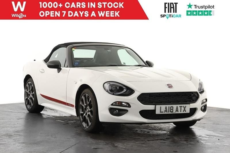 Used Fiat 124 Spider S 138 HP (101 kW) 2018 White Cabriolet