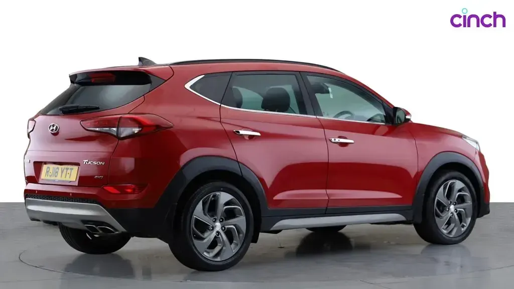 Used Hyundai Tucson Premium SE 2018 Red SUV