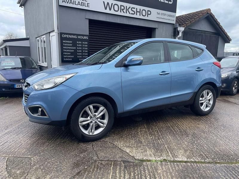 Used Hyundai ix35 Style 135 HP (99 kW) 2012 Blue SUV