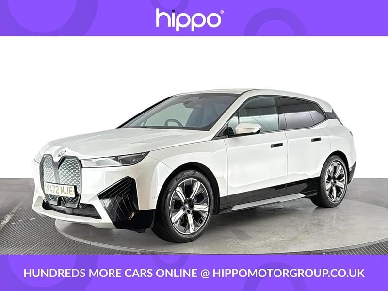 White Used 2022 BMW iX M Sport SUV | £32,420 (Good price) - Image 1/4