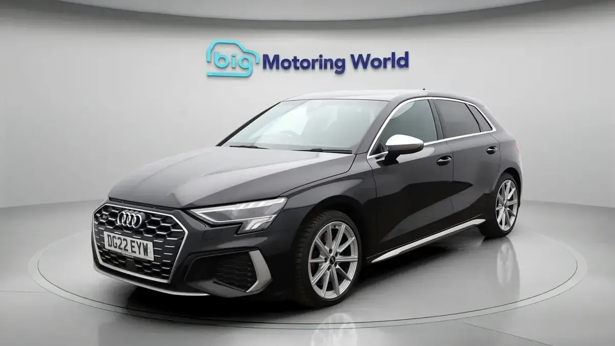 Used Audi S3 S-Line 310 HP (228 kW) 2022 Black Sedan