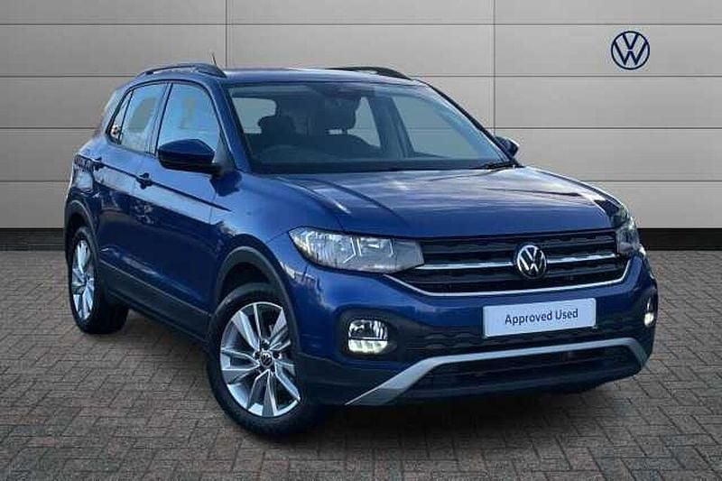 Blue Used 2022 VW T-Cross SE SUV | £15,990 (Fair price) - Image 1/4
