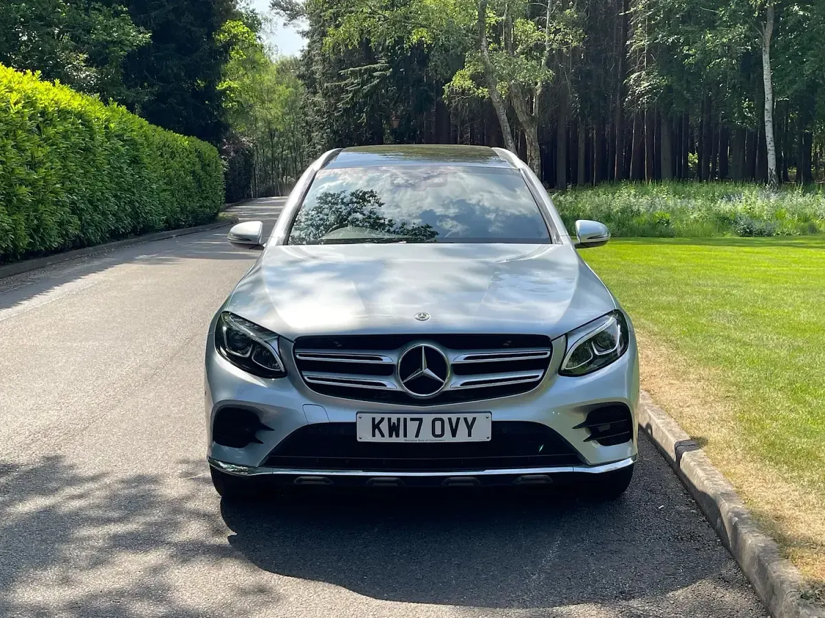 Used Mercedes GLC250 AMG line 2017 Silver SUV