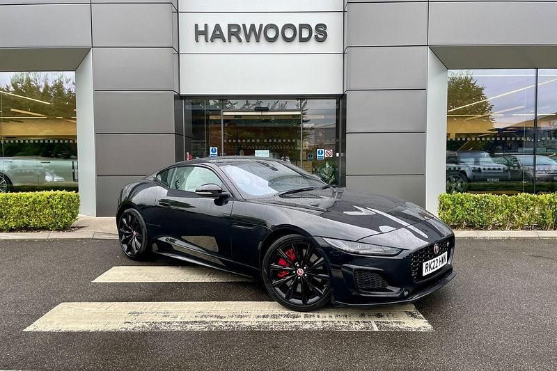 Black Used 2022 Jaguar F-Type Supercharged Coupe | £56,480 (Super price) - Image 1/4