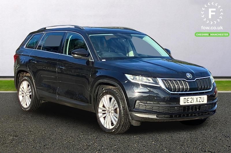 Used Skoda Kodiaq SE L 150 HP (110 kW) 2021 Black SUV