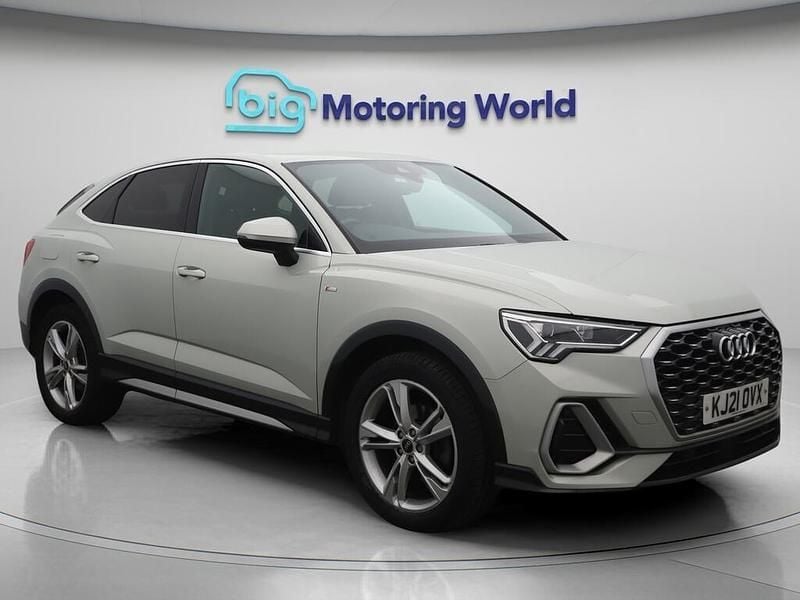 Silver Used 2021 Audi Q3 S-Line SUV | £21,300 (A bit pricey) - Image 1/4