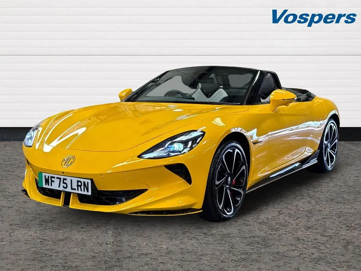 Used MG Cyberster 375 kW (510 HP) 2025 Yellow Cabriolet