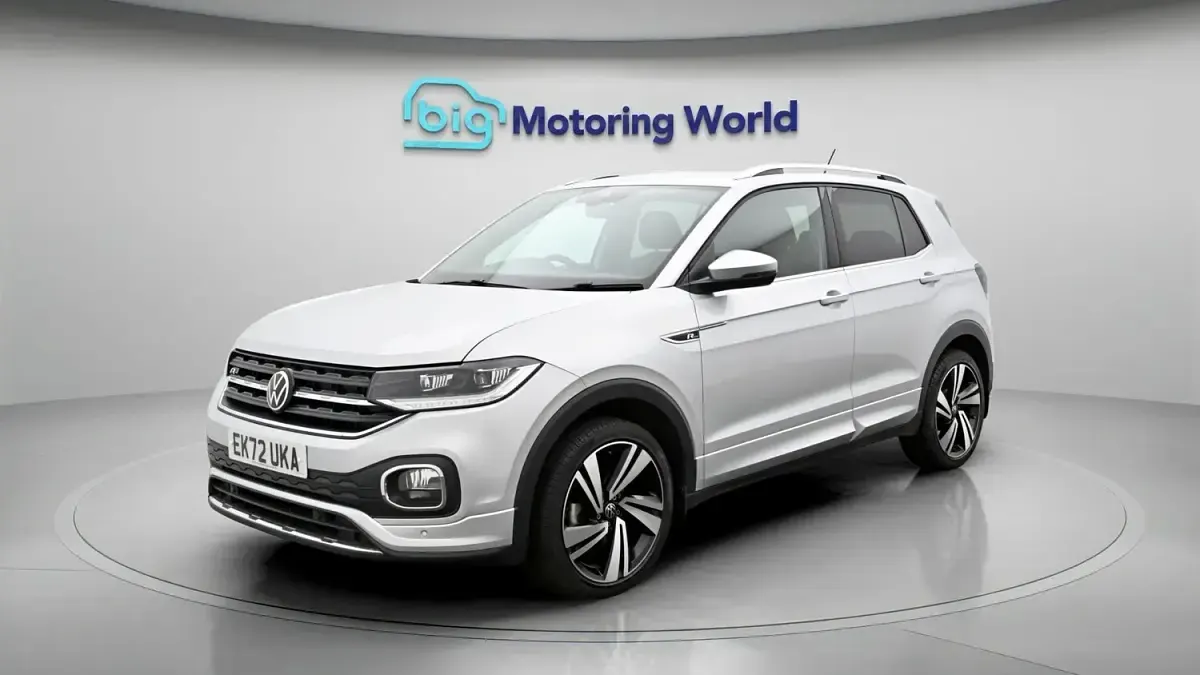 Used VW T-Cross R-line 110 HP (80 kW) 2022 Silver SUV