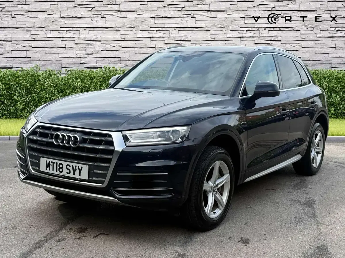 Used Audi Q5 Sport 190 HP (139 kW) 2018 Blue SUV