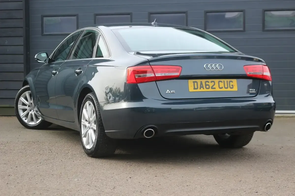 Used Audi A6 241 HP (177 kW) 2013 Blue Sedan