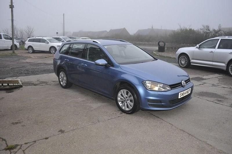 Used VW Golf VII SE 150 HP (110 kW) 2014 Blue Estate