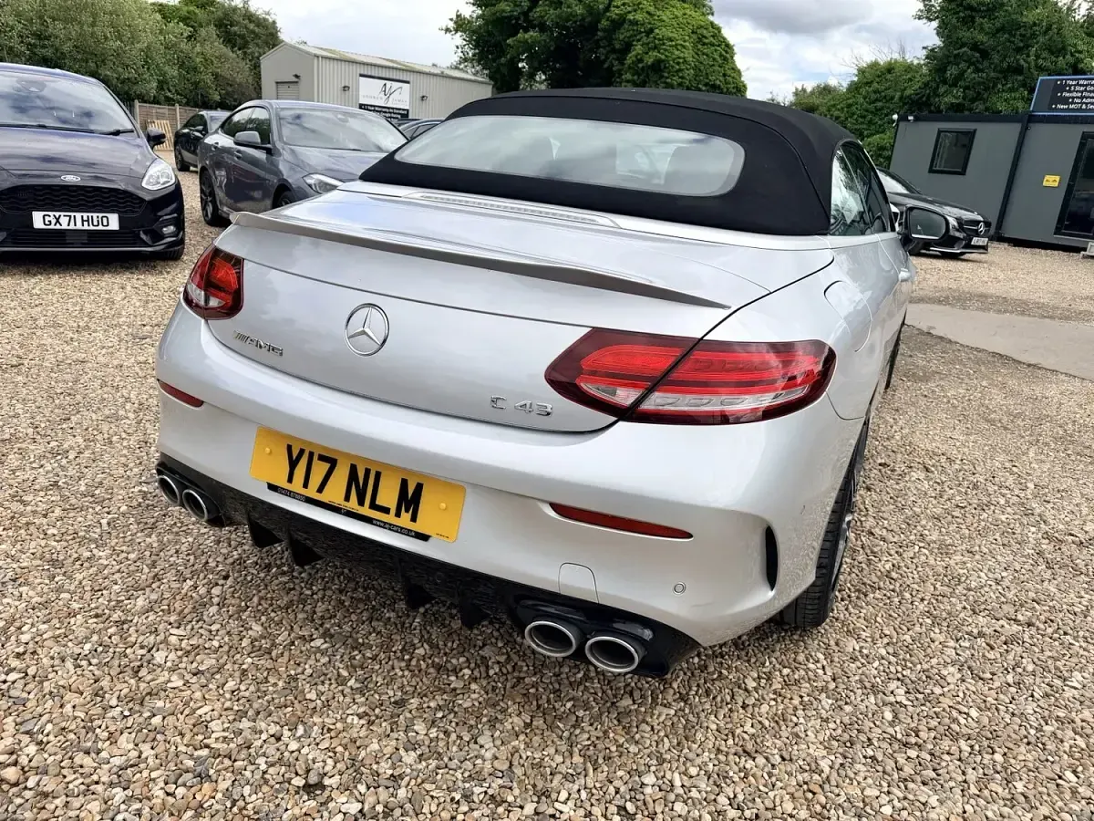 Used Mercedes C43 AMG Premium 2018 Silver Cabriolet