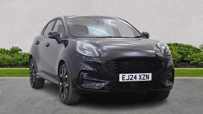 Black Used 2024 Ford Puma ST-Line X Hatchback | £21,195 (Fair price) - Image 1/4