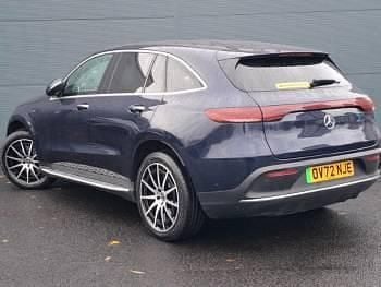 Used Mercedes EQC400 AMG line 300 kW (408 HP) 2022 Blue SUV