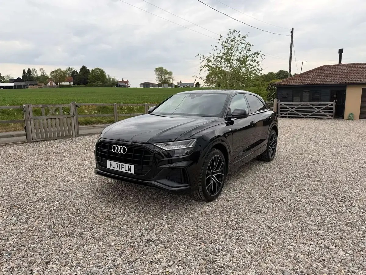 Used Audi Q8 Black Edition 286 HP (210 kW) 2021 Black SUV