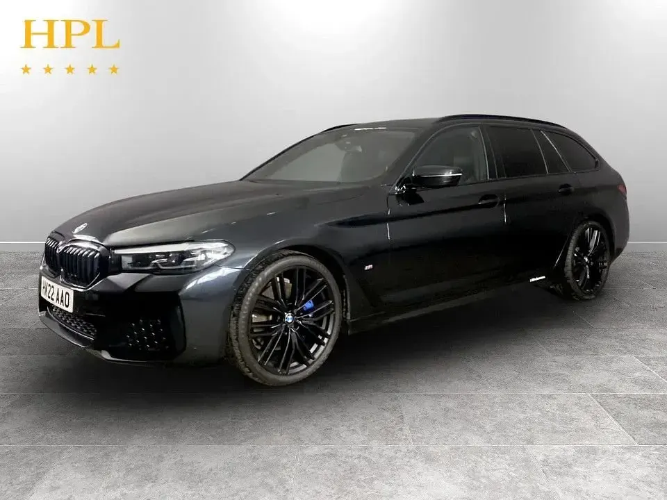 Used BMW 520 M Sport 190 HP (139 kW) 2022 Black Estate