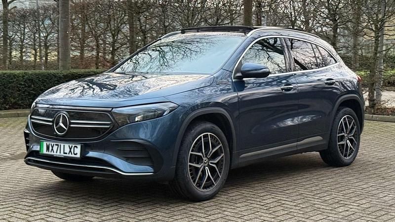 Used Mercedes EQA250 AMG Line Premium 139 kW (190 HP) 2021 Blue SUV