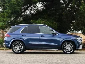 New Mercedes GLE450 AMG AMG line 367 HP (269 kW) 2025 Blue SUV