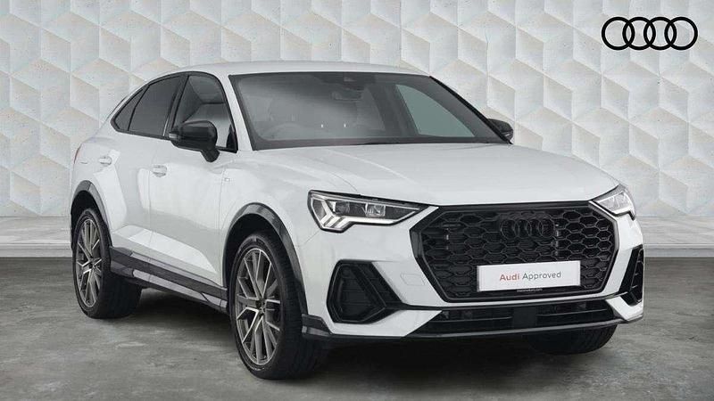 White Used 2025 Audi Q3 Black Edition SUV | £38,700 (A bit pricey) - Image 1/4