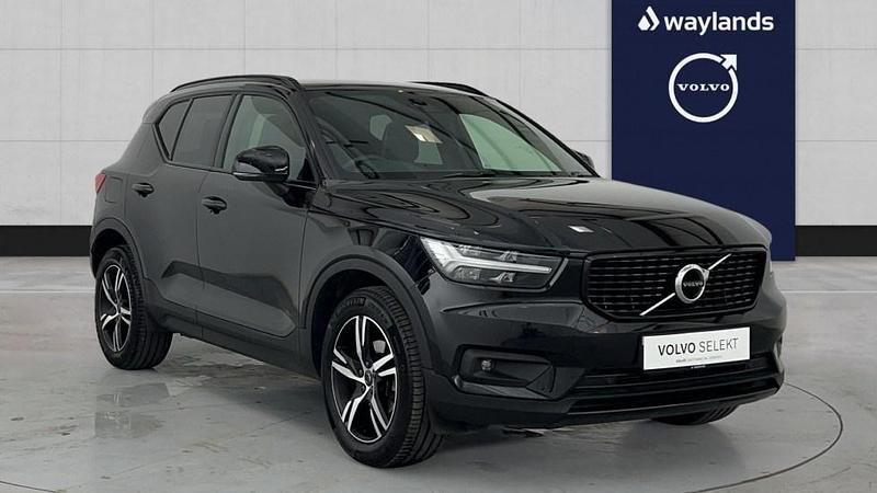 Black Used 2021 Volvo XC40 R-Design SUV | £25,191 (Fair price) - Image 1/4