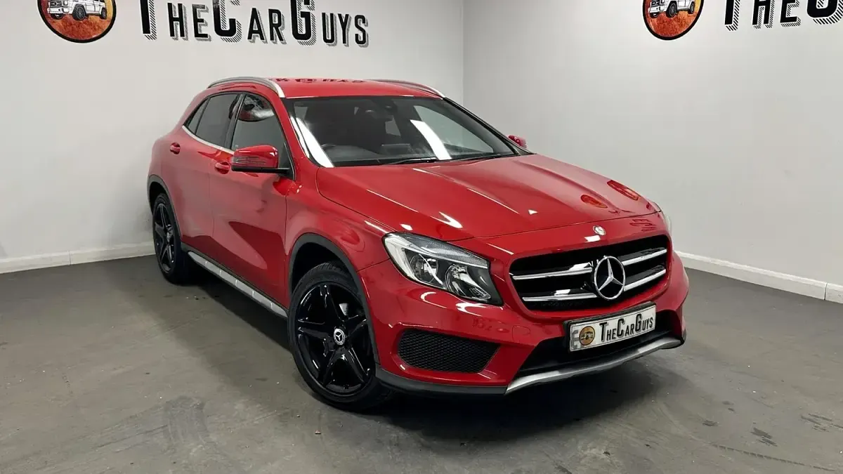 Used Mercedes GLA200 AMG line 136 HP (100 kW) 2016 Red SUV