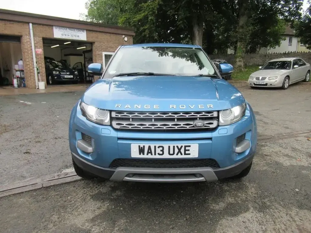 Używany Land Rover Range Rover evoque Pure 190 KM (139 kW) 2013 Niebieski SUV