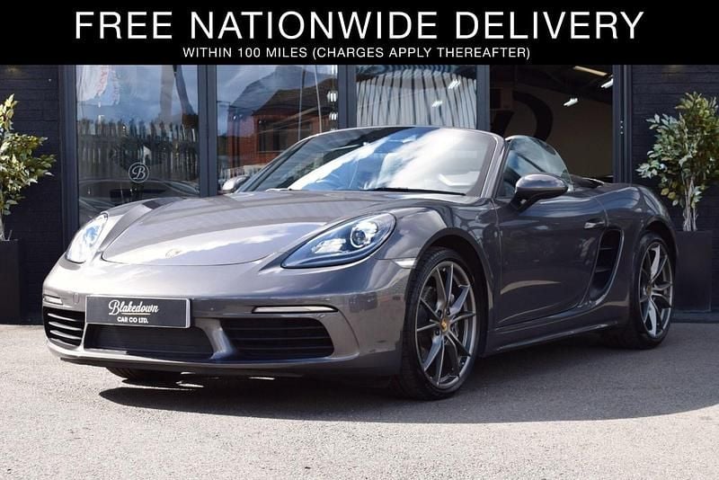 Grey Used 2016 Porsche 718 Boxster Cabriolet | £33,499 (Good price) - Image 1/4