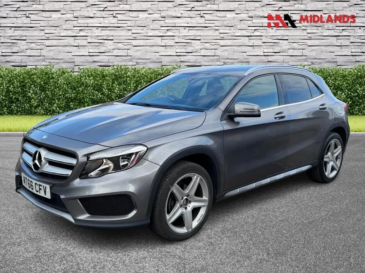 Used Mercedes GLA200 AMG line 136 HP (100 kW) 2016 Grey SUV