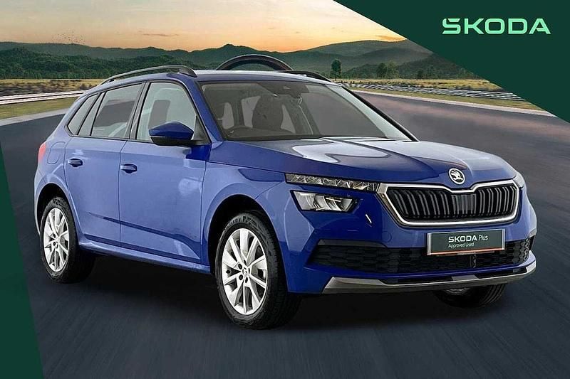 Energy blue Used 2023 Skoda Kamiq SE Drive SUV | £15,640 (Fair price) - Image 1/4