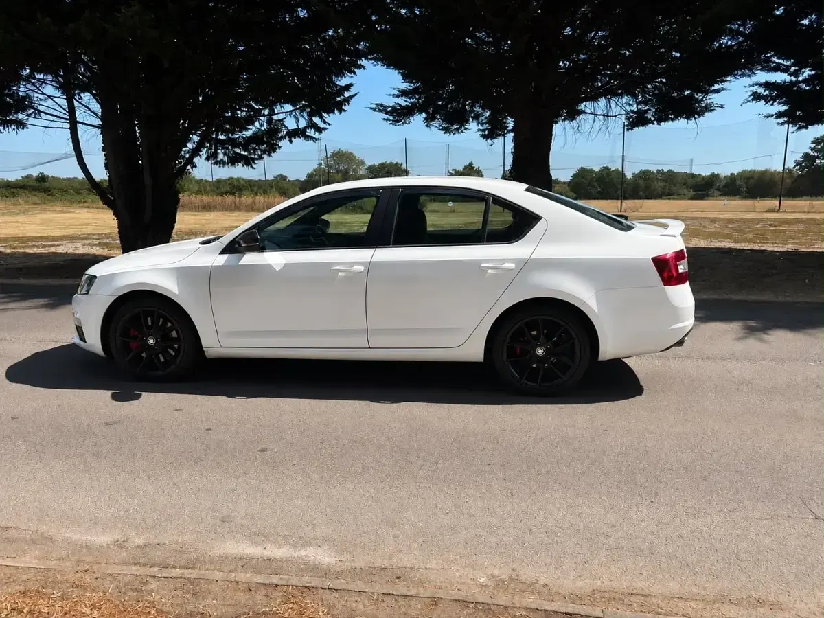 Used Skoda Octavia vRS 2014 White Estate