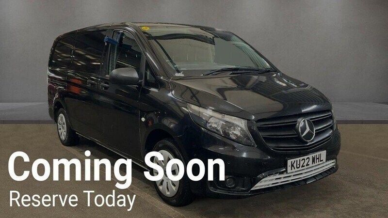 Black Used 2022 Mercedes Vito Progressive MPV | £10,990 (Fair price) - Image 1/4