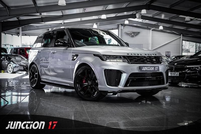 Used Land Rover Range Rover Sport SVR 575 HP (422 kW) 2019 Silver SUV