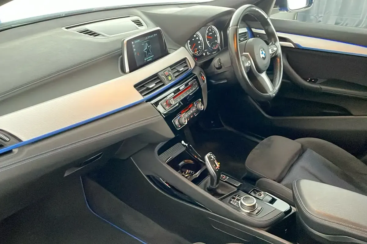 Used BMW X2 M Sport 150 HP (110 kW) 2018 Blue SUV