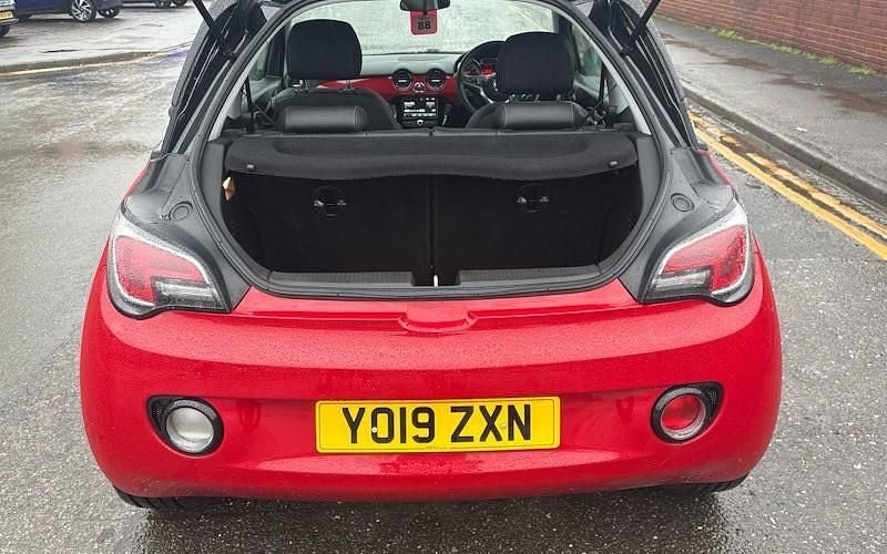 Used Vauxhall Adam 70 HP (51 kW) 2019 Red Hatchback