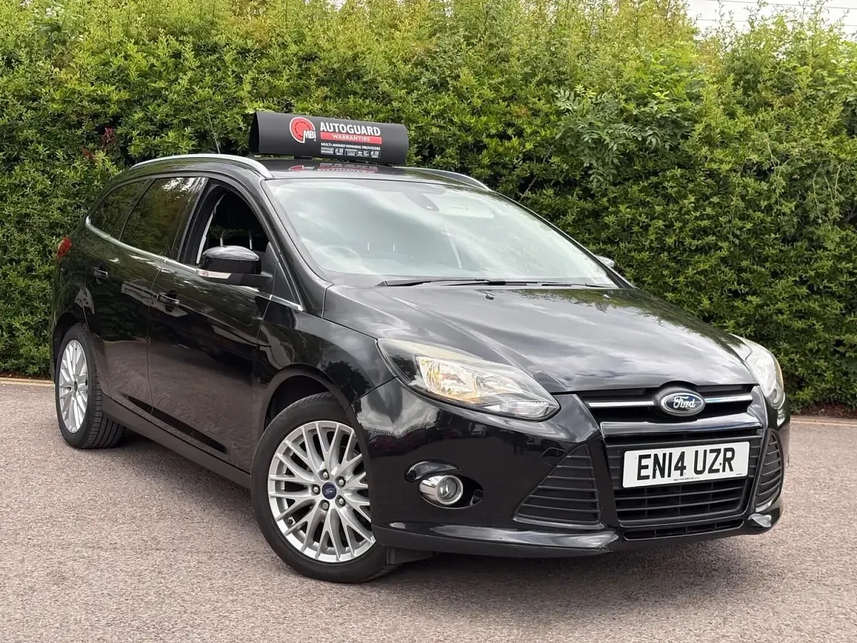 Used Ford Focus Zetec 2014 Black Estate