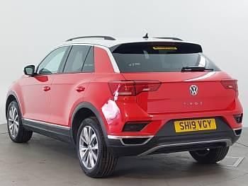 Used VW T-Roc Design 115 HP (84 kW) 2019 Red SUV