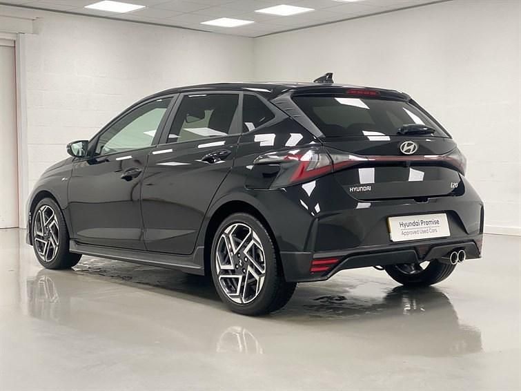 Used Hyundai i20 N Line 90 HP (66 kW) 2024 Black Hatchback