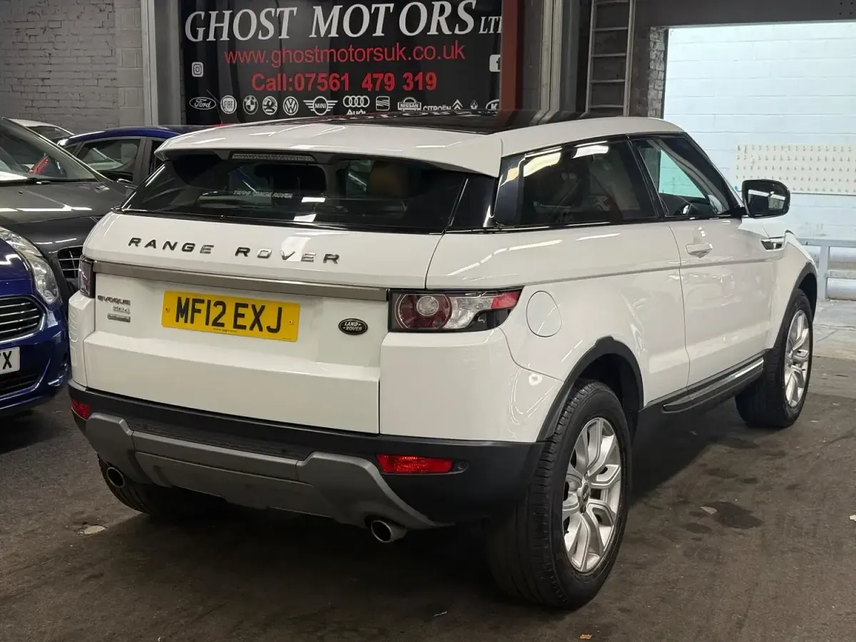 Used Land Rover Range Rover evoque Pure 2012 White SUV
