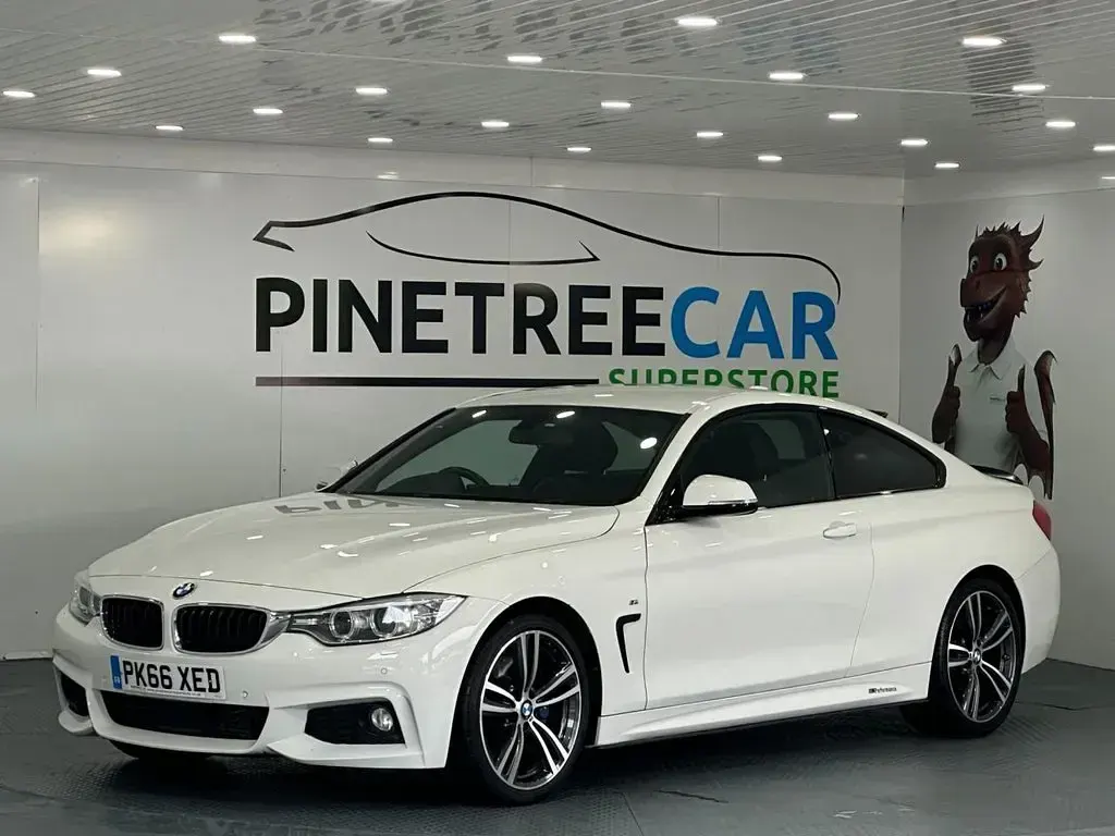 Used BMW 420 Coupé M Sport 190 HP (139 kW) 2016 White Coupe
