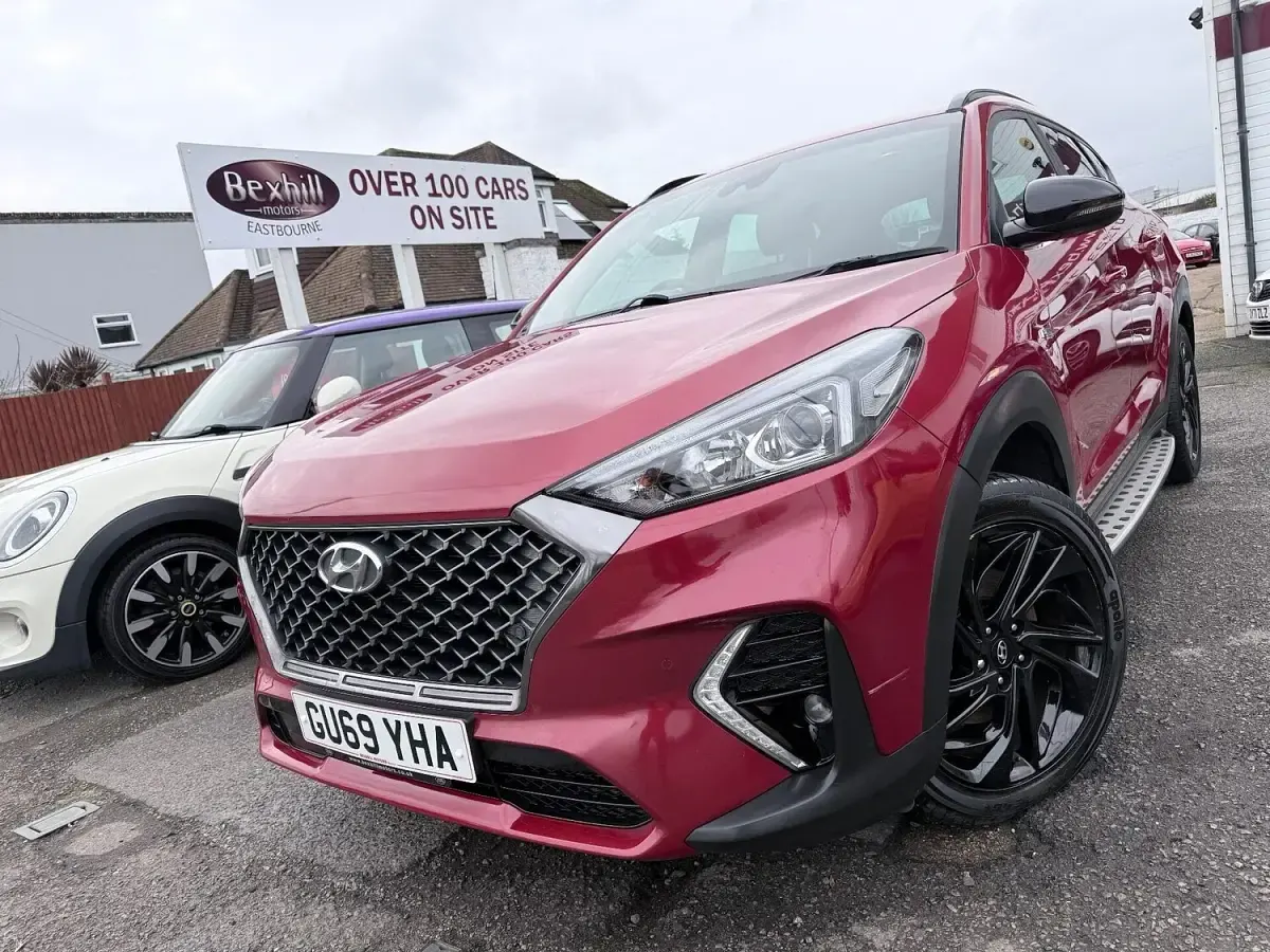 Used Hyundai Tucson N Line 177 HP (130 kW) 2019 Red SUV