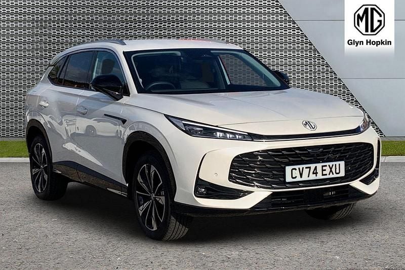 White Used 2024 MG HS Trophy SUV | £21,606 - Image 1/4