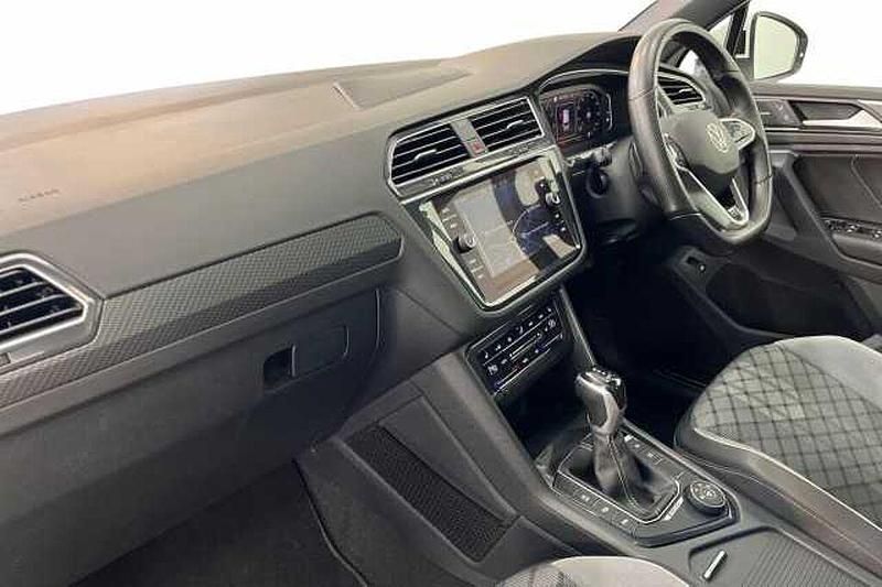 Used VW Tiguan R-line 245 HP (180 kW) 2021 Pure white SUV