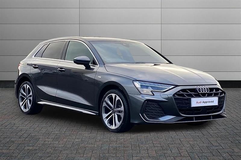 Grey Used 2025 Audi A3 e-tron S-Line Hatchback | £28,490 (Super price) - Image 1/3