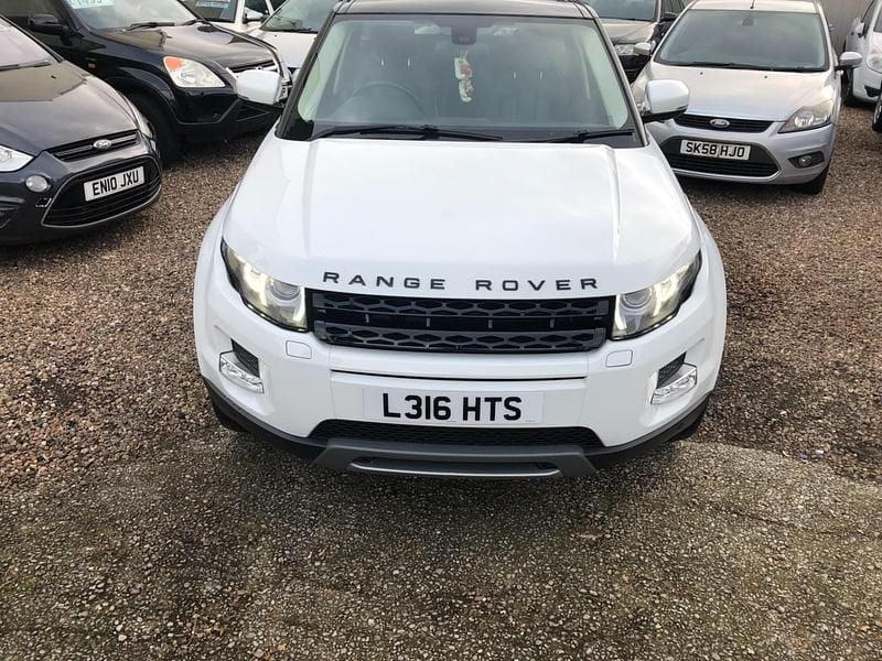 Begagnad Land Rover Range Rover evoque Prestige 190 HK (139 kW) 2011 Vit SUV