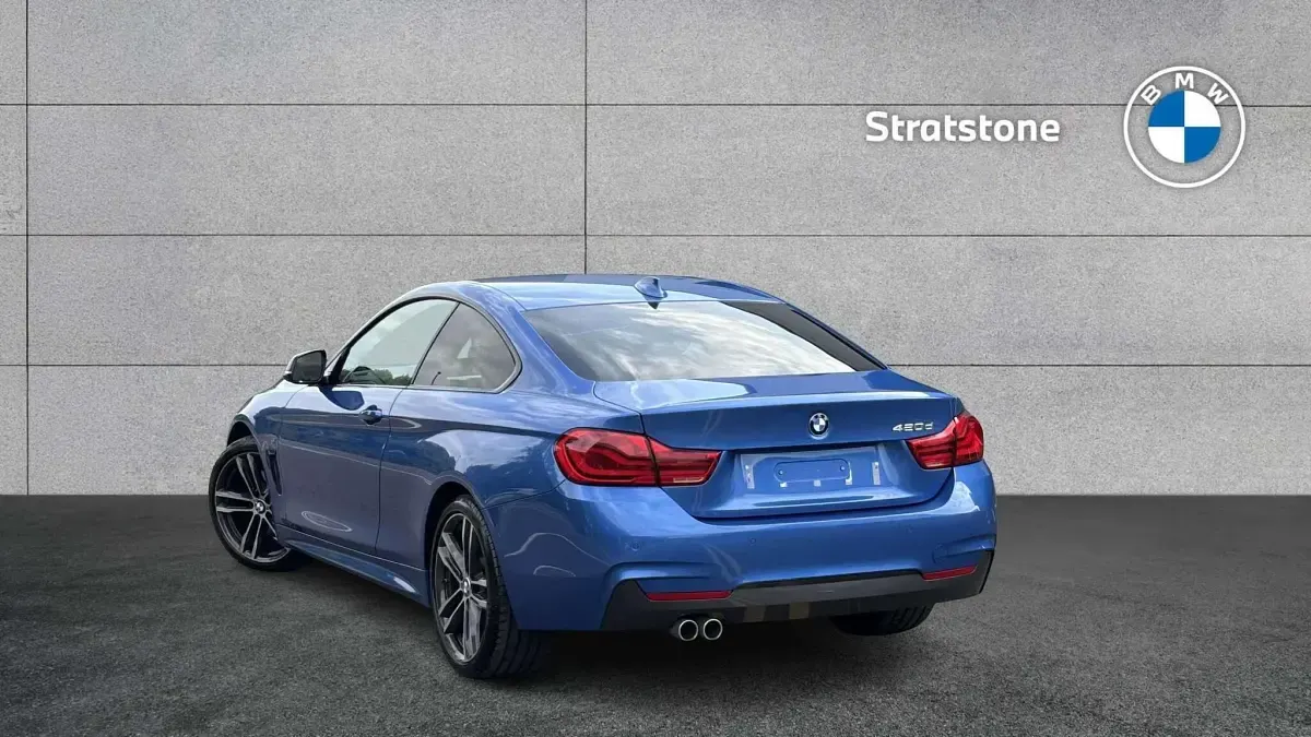 Used BMW 420 M Sport 187 HP (137 kW) 2018 Blue Coupe